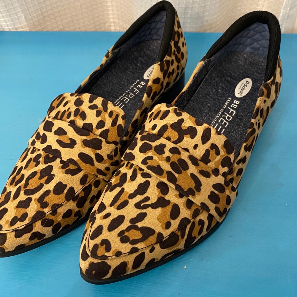 DR Scholl's Leo Women Leopard Fabric Loafers
